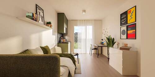 Foto - Wohnung zum Kaufen in Augsburg 144.900,00 € 20.7 m²