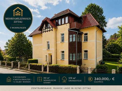 Foto - Haus zum Kaufen in Zittau 340.000,00 € 351 m²