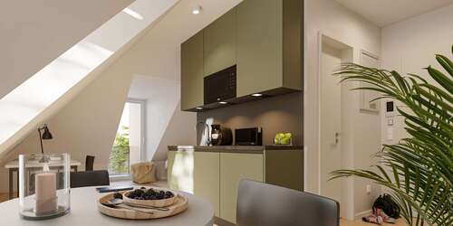 Foto - Wohnung zum Kaufen in Augsburg 229.900,00 € 28.01 m²