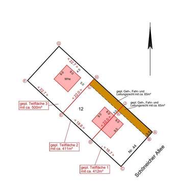 Foto - Grundstück zu verkaufen in Fredersdorf 200.000,00 € 500 m²