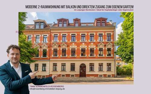 Foto - Wohnung zum Kaufen in Leipzig Mockau-Süd 124.900,00 € 47.57 m²