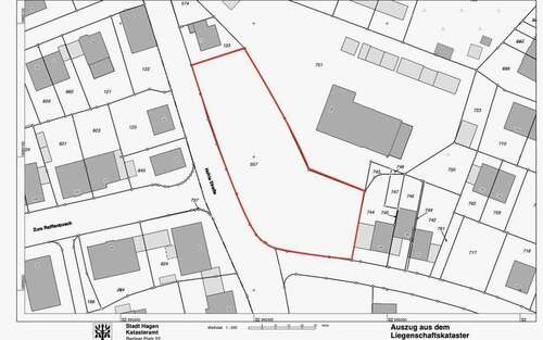 Foto - Grundstück zu verkaufen in Hagen 649.000,00 € 2443 m²