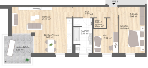 Foto - Wohnung zum Kaufen in Chemnitz 353.000,00 € 88 m²
