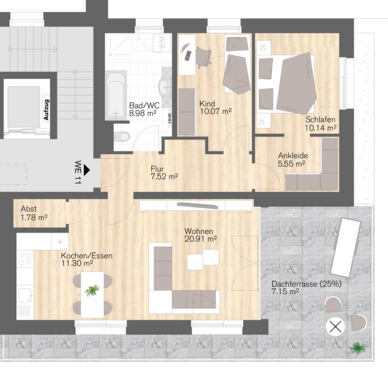 Foto - Wohnung zum Kaufen in Chemnitz 380.000,00 € 91 m²