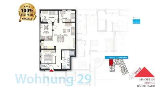Foto - Wohnung zum Kaufen in Böblingen 699.000,00 € 98 m²