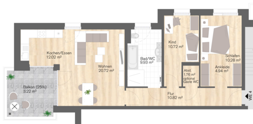 Foto - Wohnung zum Kaufen in Chemnitz 350.000,00 € 88 m²