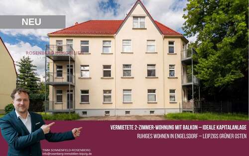 Foto - Wohnung zum Kaufen in Leipzig Engelsdorf 89.900,00 € 46.53 m²