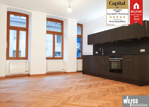 Foto - Wohnung zum Mieten in Würzburg 1.200,00 € 77 m²