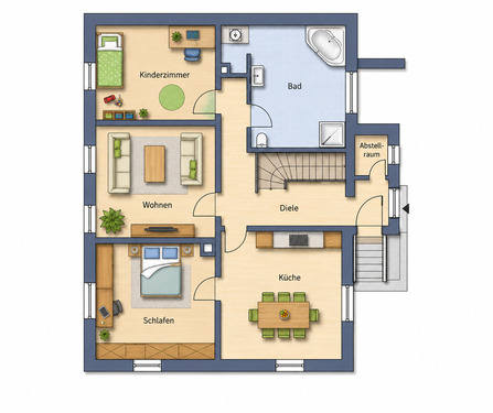 Foto - Wohnung zum Kaufen in Biblis-Nordheim 230.000,00 € 91 m²