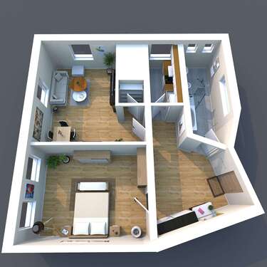 Foto - Wohnung zum Kaufen in Zwickau 85.000,00 € 74 m²