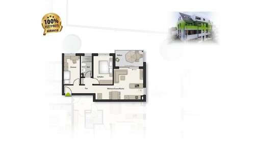 Foto - Wohnung zum Kaufen in Holzgerlingen 425.000,00 € 65 m²