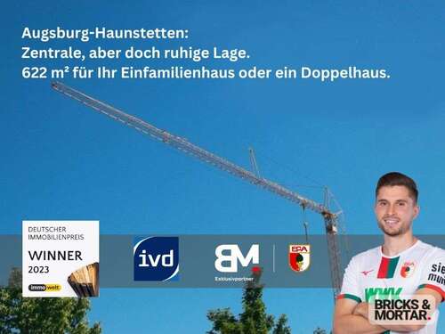 Foto - Grundstück zu verkaufen in Augsburg 649.000,00 € 622 m²