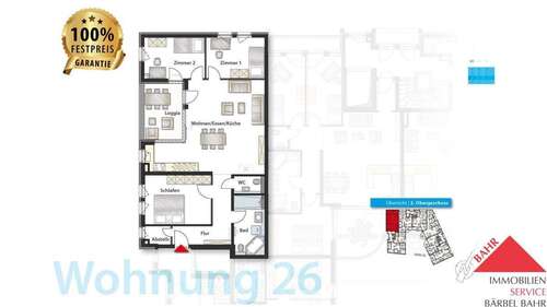 Foto - Wohnung zum Kaufen in Böblingen 699.000,00 € 102 m²