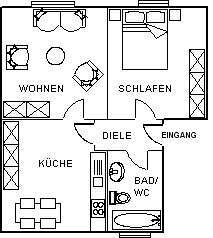 Foto - Wohnung zum Mieten in Waldsassen 272,00 € 53.12 m²