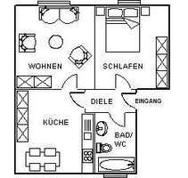 Wohnung zum Mieten in Waldsassen 272,00 € 53.12 m²