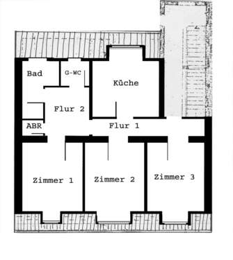 Foto - Wohnung zum Mieten in Düsseldorf 990,00 € 92 m²
