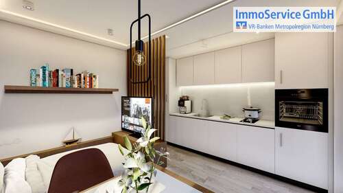 Foto - Wohnung zum Kaufen in Nürnberg 193.205,00 € 22.73 m²