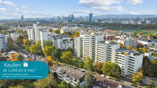 Foto - Wohnung zum Kaufen in Frankfurt am Main 335.000,00 € 87.53 m²