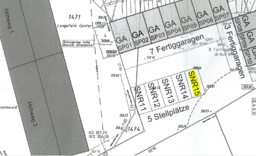 Foto - Garage zu vermieten in Radevormwald 50,00 €