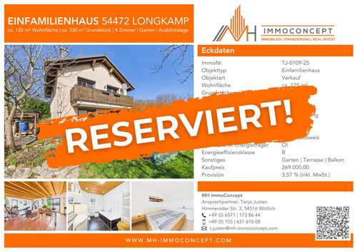 Foto - Haus zum Kaufen in Longkamp 269.000,00 € 125 m²