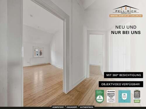 Foto - Wohnung zum Kaufen in Karlsruhe 249.000,00 € 81 m²