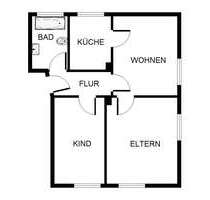 Wohnung zum Mieten in Gelsenkirchen 399,00 € 51.71 m²