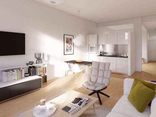 Foto - Wohnung zum Mieten in Leipzig 614,50 € 61.46 m²