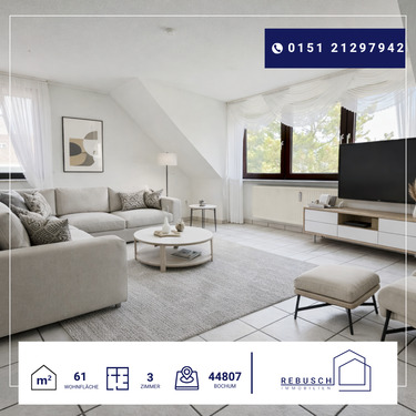 Foto - Wohnung zum Kaufen in Bochum 120.000,00 € 61 m²