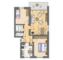 Wohnung zum Mieten in Marl 499,00 € 62.02 m²