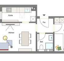 Wohnung zum Mieten in Darmstadt 545,00 € 42 m²