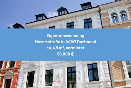 Foto - Wohnung zum Kaufen in Dortmund 72.000,00 € 48 m²