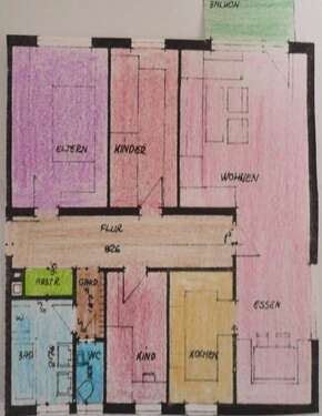 Foto - Wohnung zum Mieten in Bad Kissingen 630,00 € 100 m²