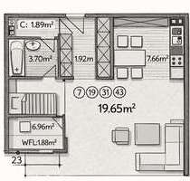 Wohnung zum Kaufen in Neu-Ulm 75.000,00 € 47 m²