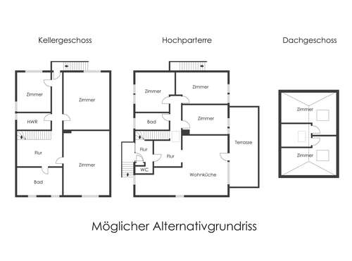 Foto - Wohnung zum Kaufen in Berlin 599.000,00 € 200 m²