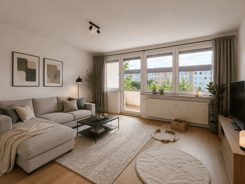 Foto - Wohnung zum Mieten in Riesa 575,00 € 76.41 m²
