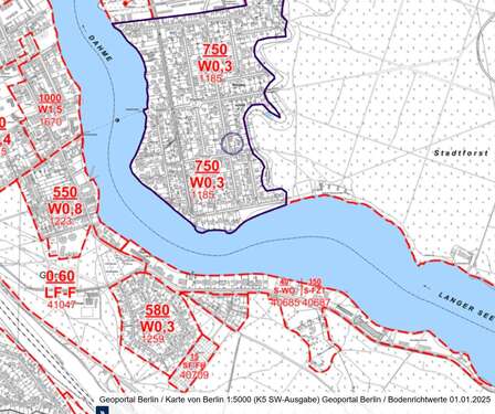 Foto - Grundstück zu verkaufen in Berlin 397.000,00 € 593 m²