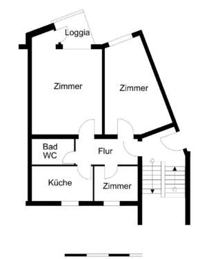 Foto - Wohnung zum Mieten in Bremerhaven 272,75 € 53.48 m²