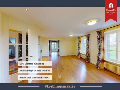 Foto - Wohnung zum Mieten in Köln 1.200,00 € 90 m²