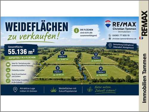 Foto - Grundstück in Rhauderfehn 139.000,00 € 55136 m²