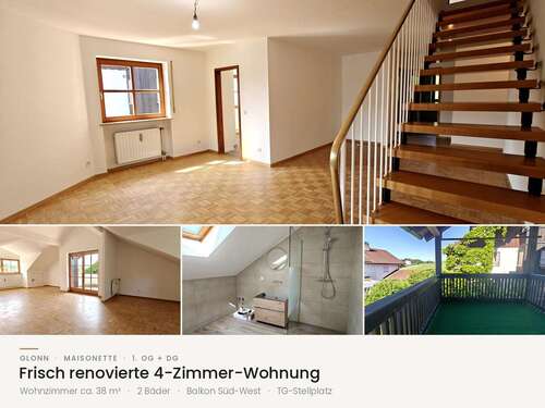 Foto - Wohnung zum Mieten in Glonn 1.975,00 € 136 m²