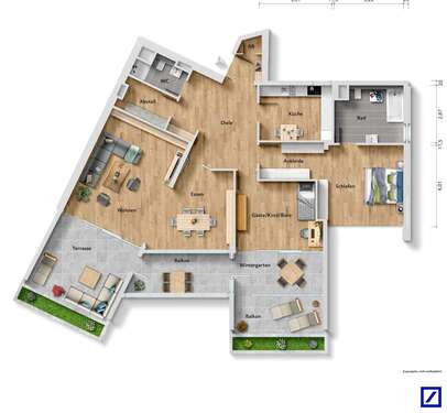 Foto - Wohnung zum Kaufen in Göttingen 499.000,00 € 141.58 m²