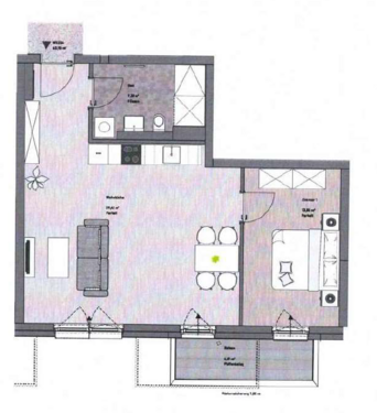 Foto - Wohnung zum Mieten in Berlin 1.484,00 € 64 m²