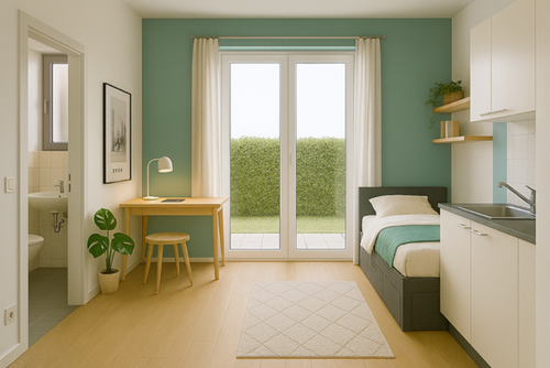 Foto - Wohnung zum Kaufen in Friedrichshafen 167.000,00 € 23 m²