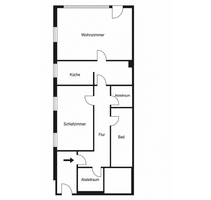 Wohnung zum Mieten in Neuruppin 800,00 € 77 m²