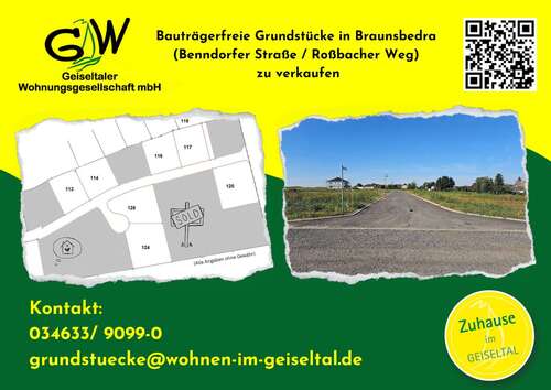 Foto - Grundstück zu verkaufen in Braunsbedra 103.600,00 € 700 m²