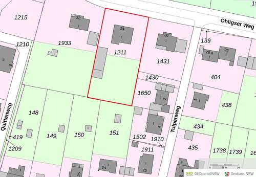 Foto - Grundstück zu verkaufen in Hilden 820.000,00 € 1958 m²