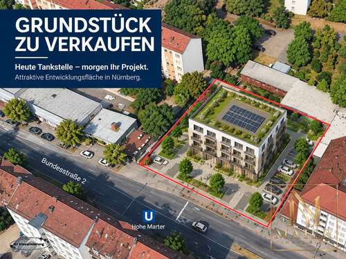Foto - Grundstück zu verkaufen in Nürnberg 1.900.000,00 € 1977 m²
