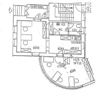 Foto - Büro in Kamenz 395,00 € 64 m² - 395,00&nbsp;EUR Kaltmiete, ca.&nbsp; 64,00&nbsp;m&sup2;