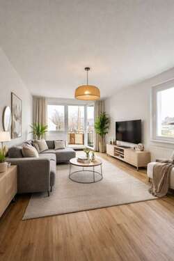 Foto - Wohnung zum Mieten in Mühlhausen 387,37 € 59.14 m²