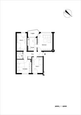 Foto - Wohnung zum Mieten in Salzhemmendorf 362,55 € 71.65 m²